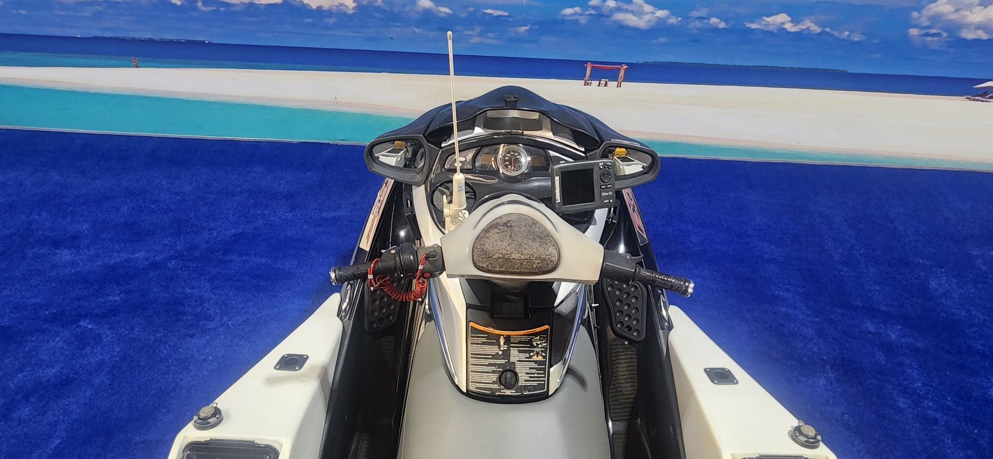 YAMAHA FX 160 ON TRAILER 2006 MODEL 374 HOURS