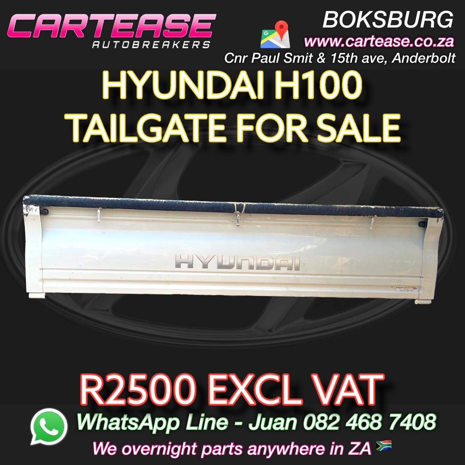 HYUNDAI H100 TAILGATE - Private Seller HYUNDAI H100 TAILGATE - Private Seller