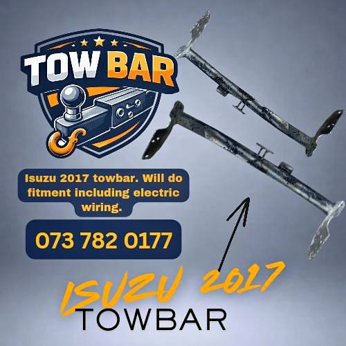 Isuzu 2017 towbar for sale will do complete fitment as well - Private Seller Isuzu 2017 towbar for sale will do complete fitment as well - Private Seller