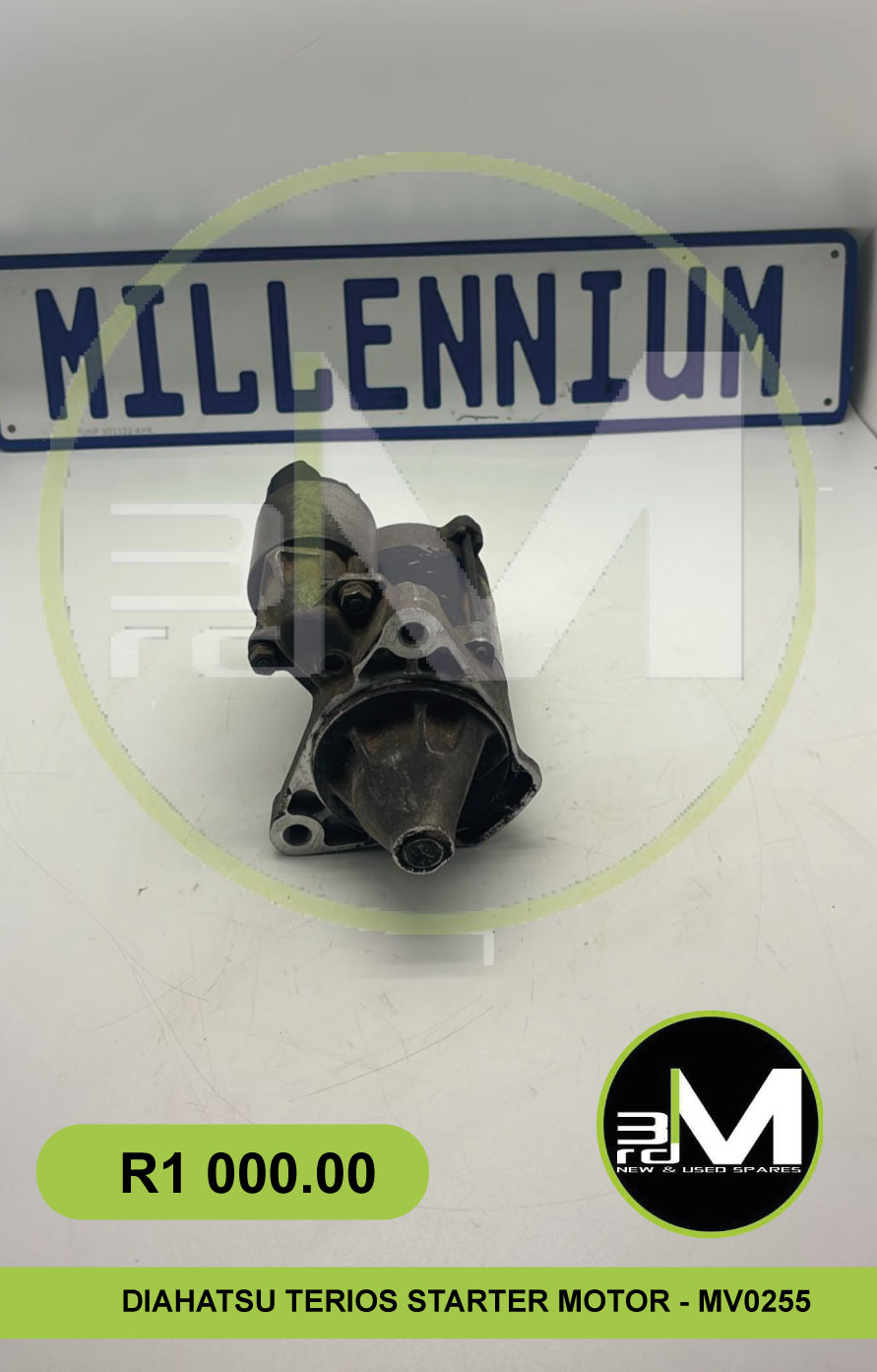 DIAHATSU TERIOS STARTER MOTOR - MV0255 - Private Seller DIAHATSU TERIOS STARTER MOTOR - MV0255 - Private Seller
