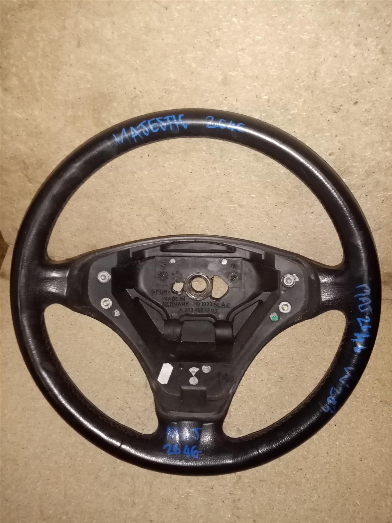 2001 Mercedes C200 W203 steering wheel for sale used - Private Seller 2001 Mercedes C200 W203 steering wheel for sale used - Private Seller
