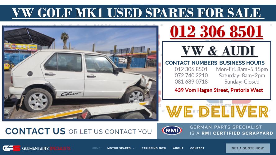 VW GOLF MK1 USED SPARES FOR SALE - Private Seller VW GOLF MK1 USED SPARES FOR SALE - Private Seller