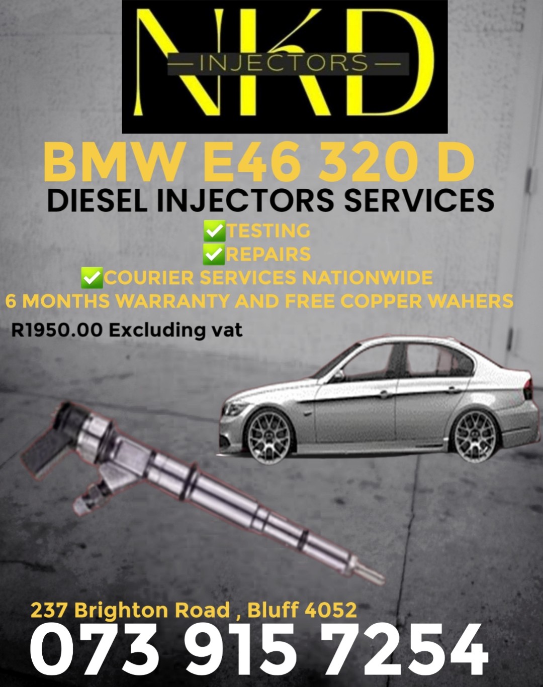 BMW E46 320 D PEACE OF MIND GUARANTEED INJECTORS - Private Seller BMW E46 320 D PEACE OF MIND GUARANTEED INJECTORS - Private Seller
