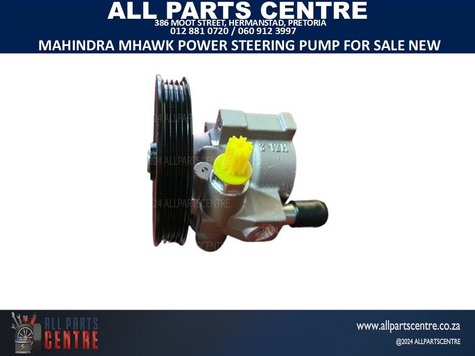 Brand New Mahindra Mhawk Power Steering Pump for Sale Brand New Mahindra Mhawk Power Steering Pump for Sale