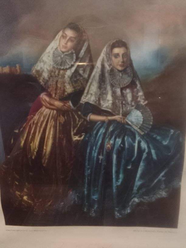 A vintage print