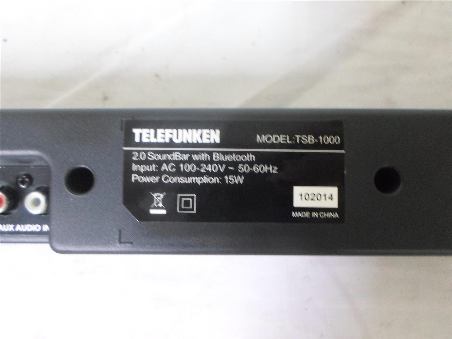 Sound Bar Telefunken TSB-1000