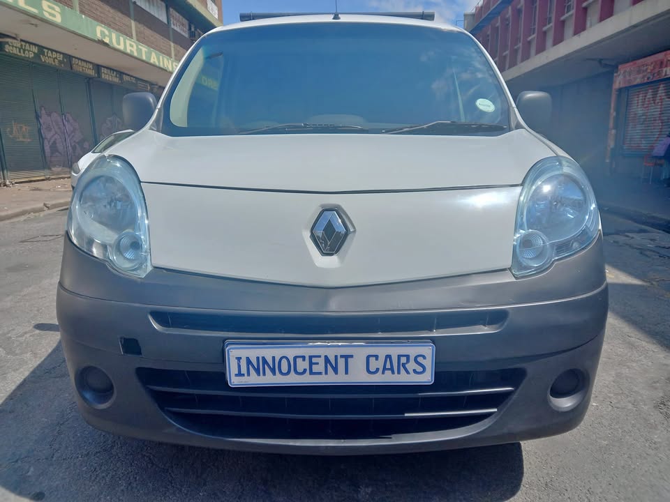 2013 RENAULT KANGOO 1.6 PETROL, MANUAL TRANSMISSION, WHITE COLOUR,