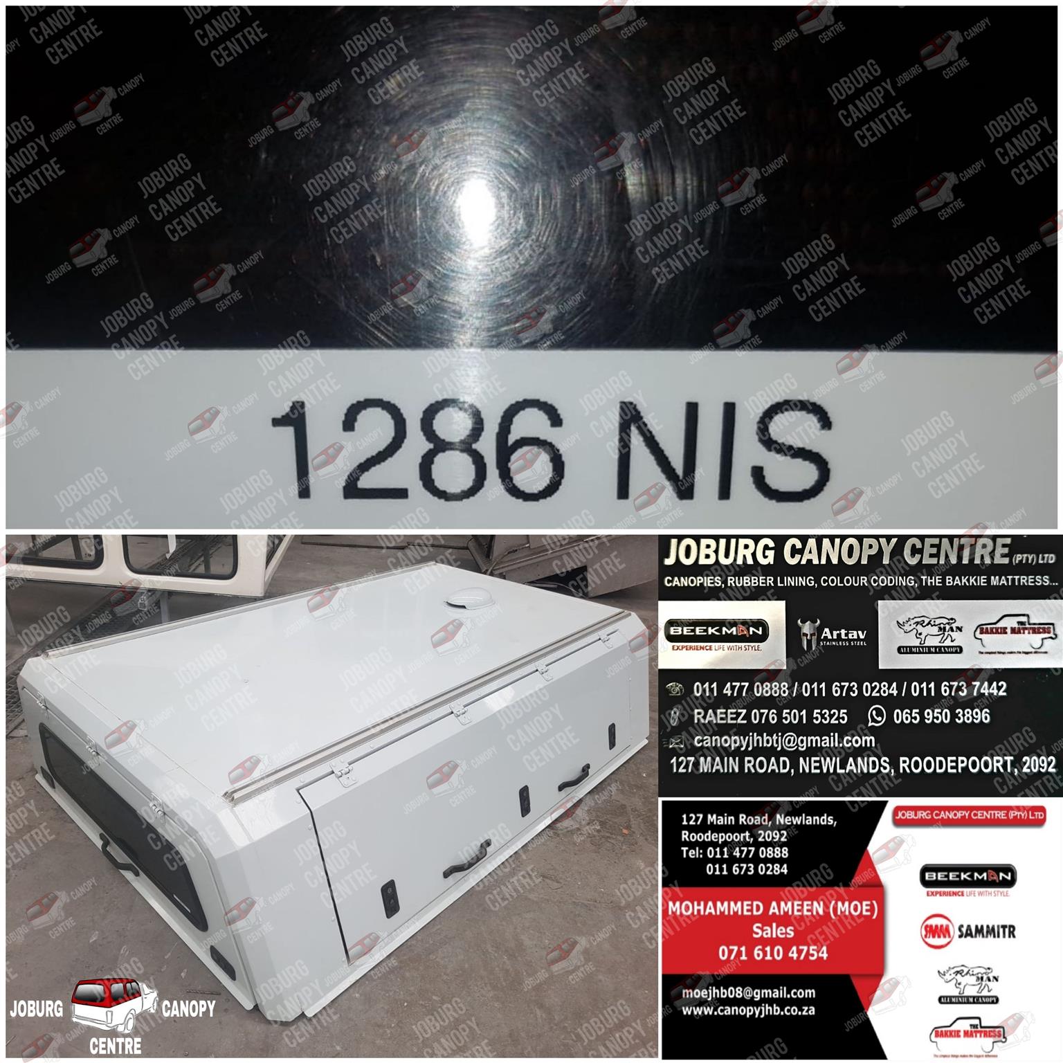 SALE‼️(1286) Nissan LWB White RSI Aluminum Canopy 