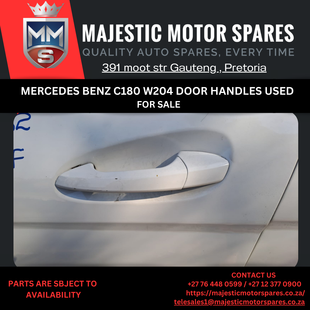 Mercedes benz C180 W204 Door handles used for sale - Private Seller Mercedes benz C180 W204 Door handles used for sale - Private Seller