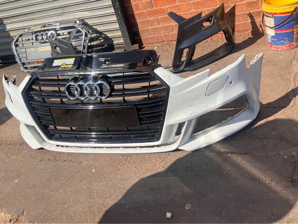 Audio A3 Front Bumper 2017  Used Auto Body Spare Parts at Sema Spare Center. - Private Seller