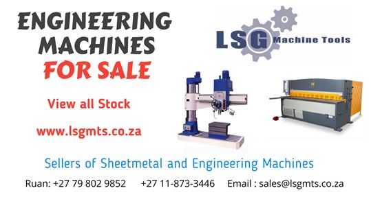 LSG Machine Tools - Engineering Machines for sale