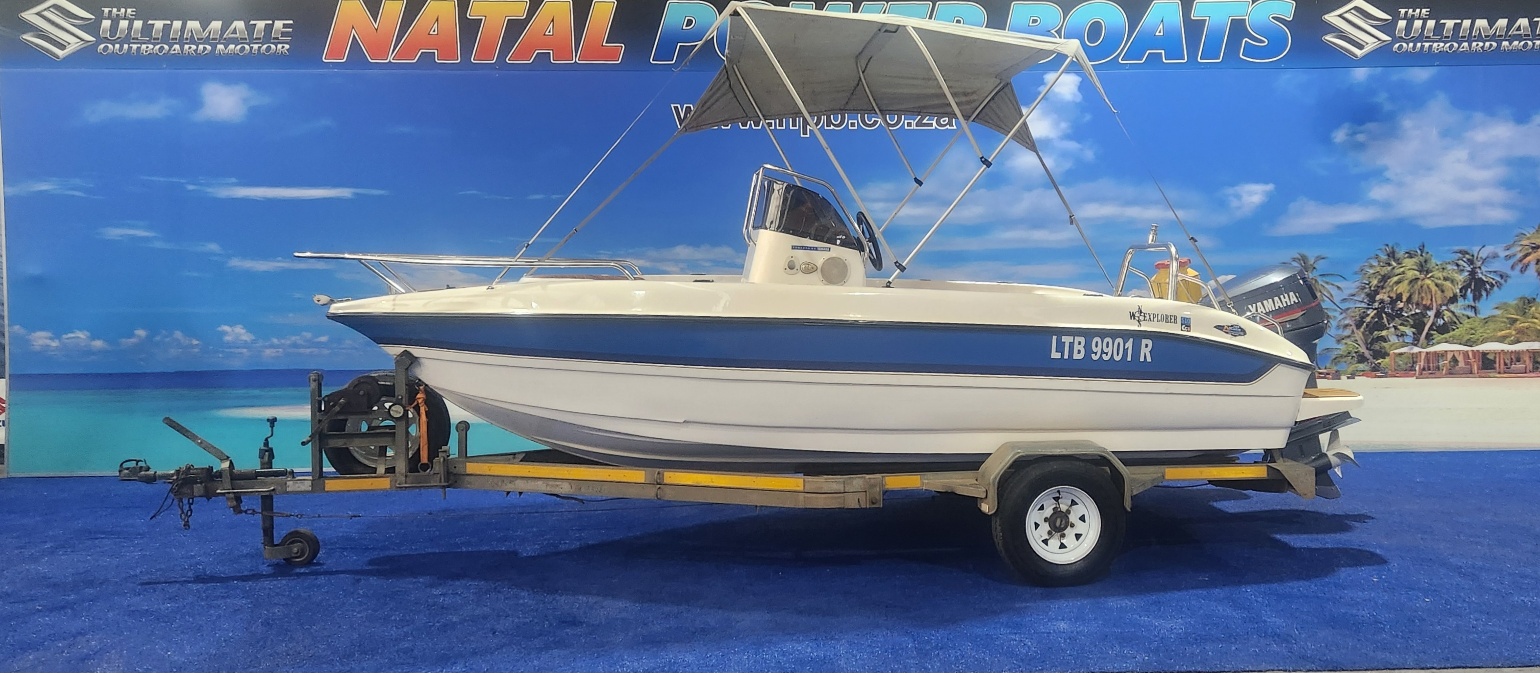 EXPLORER 510 CC ON TRAILER 2009 MODEL 141 HOUR FINANCE ARRANGED