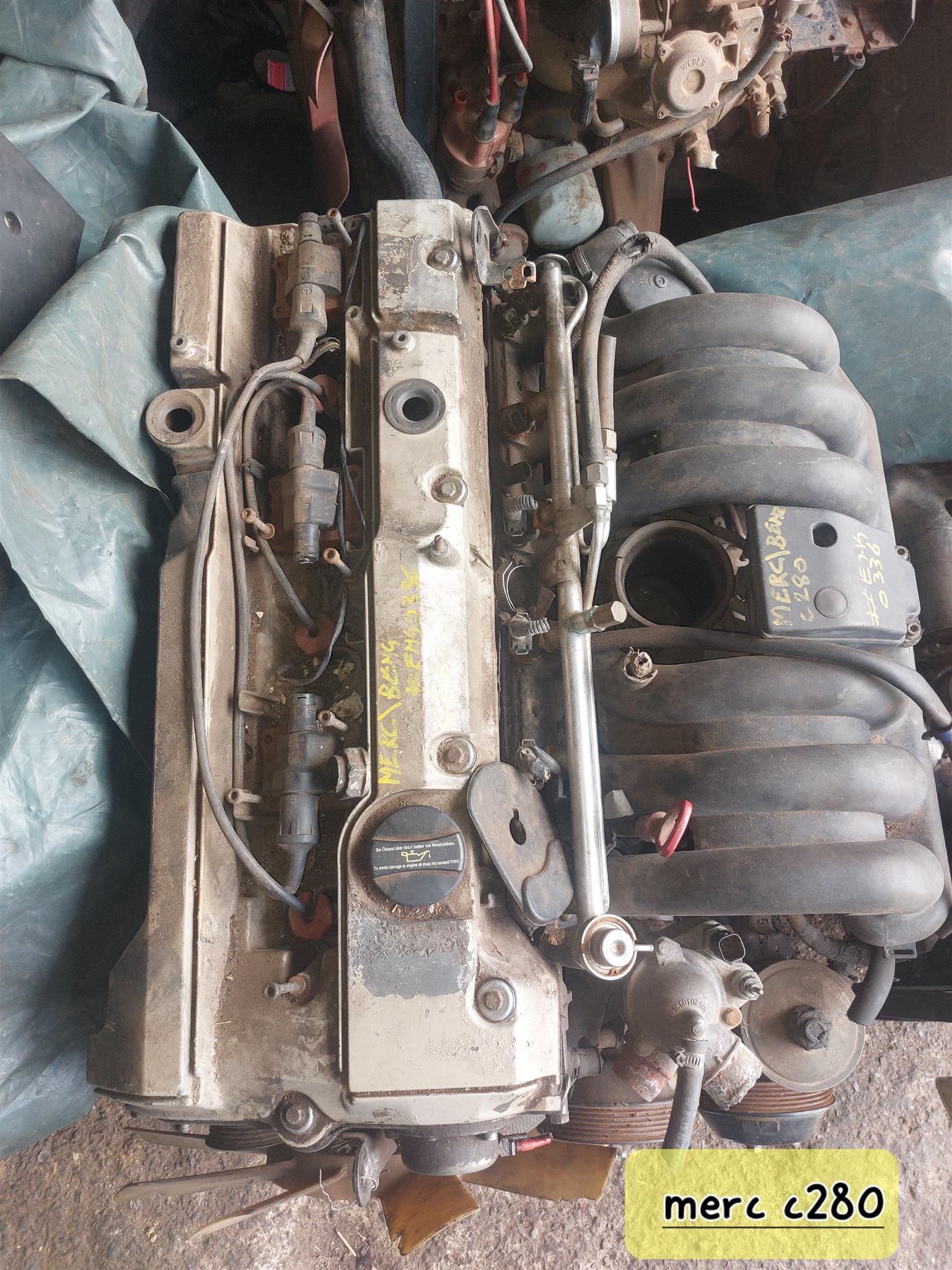 Mercedes C280 engine stripping