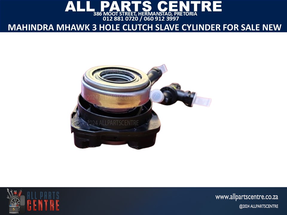 Brand New Mahindra Mhawk 3-Hole Clutch Slave Cylinder for Sale