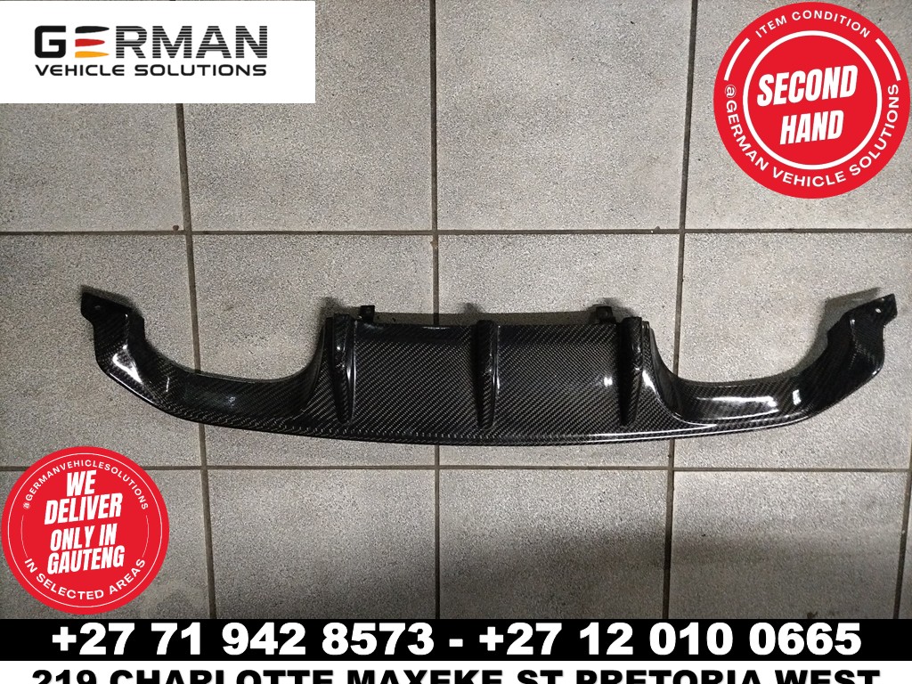 Volkswagen golf 7 carbon fibre rear bumper diffuser for sale - Private Seller