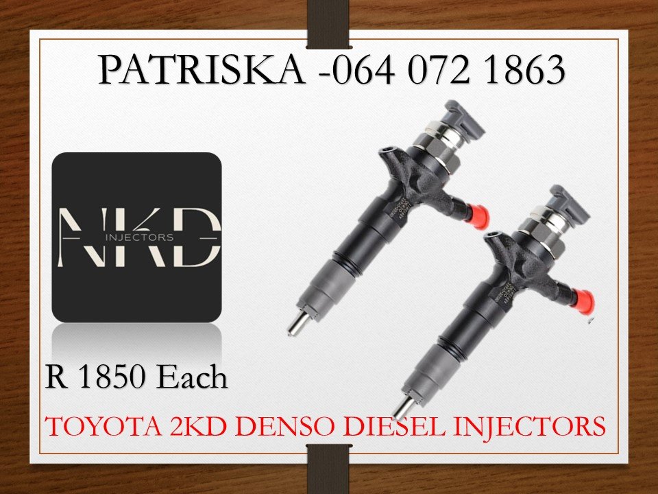 TOYOTA 2KD & 1KD DIESEL INJECTORS FOR SALE - Private Seller TOYOTA 2KD & 1KD DIESEL INJECTORS FOR SALE - Private Seller