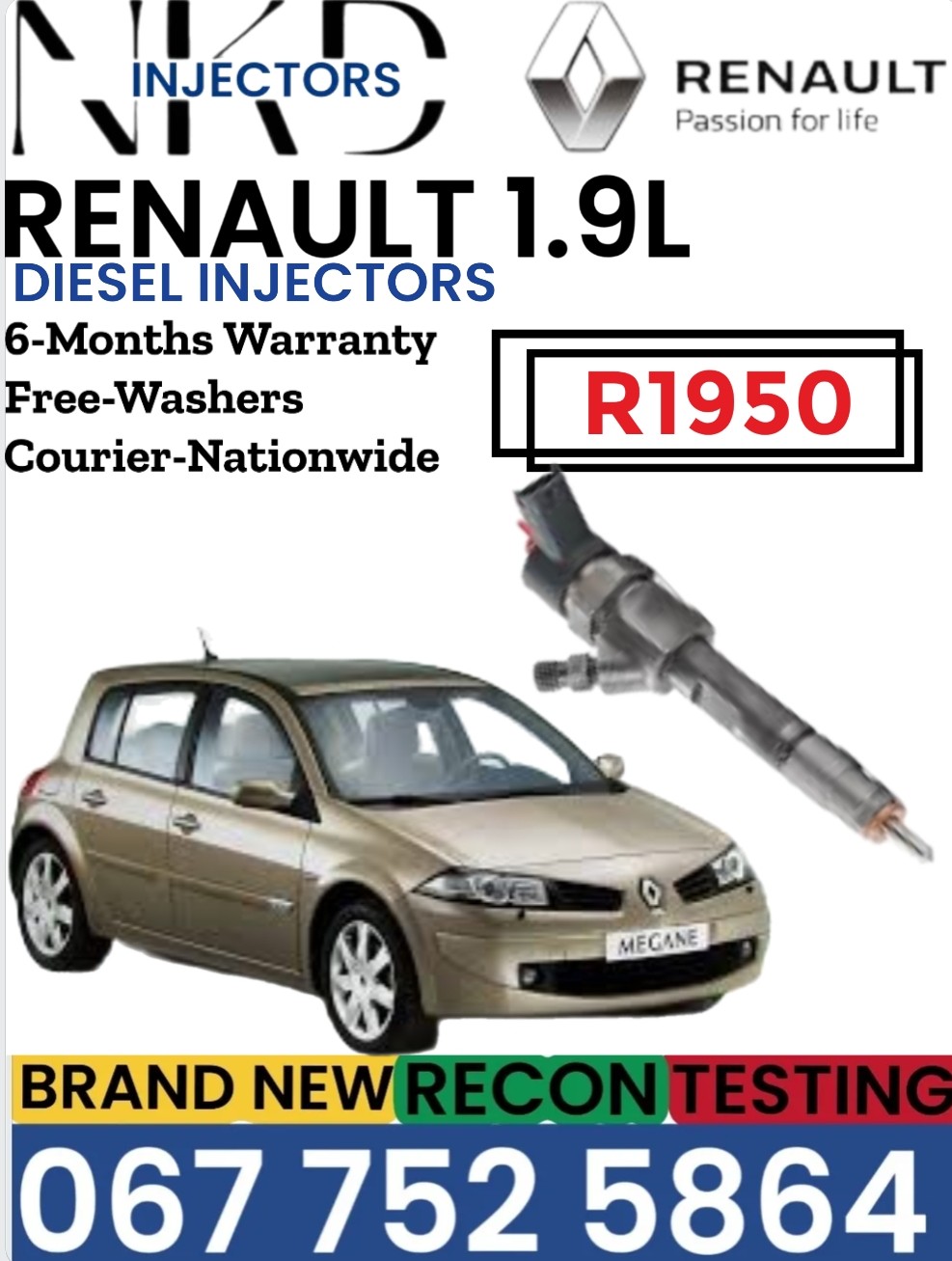 Renault 1.9L Diesel Injectors - Private Seller Renault 1.9L Diesel Injectors - Private Seller