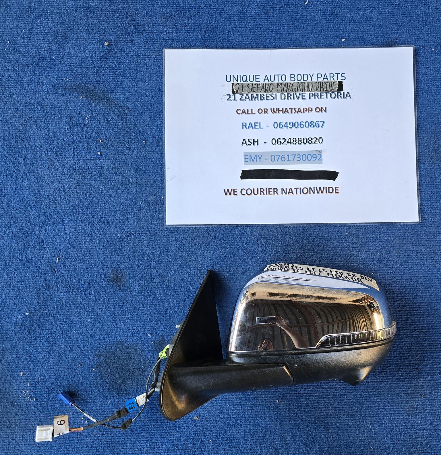 GWM P-Series Complete Left Side Mirror