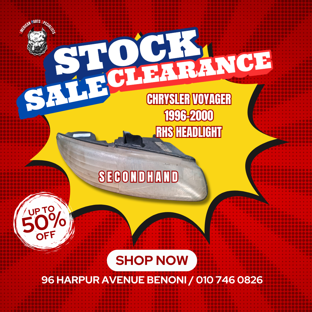 Chrysler Voyager Headlights For Sale - Private Seller