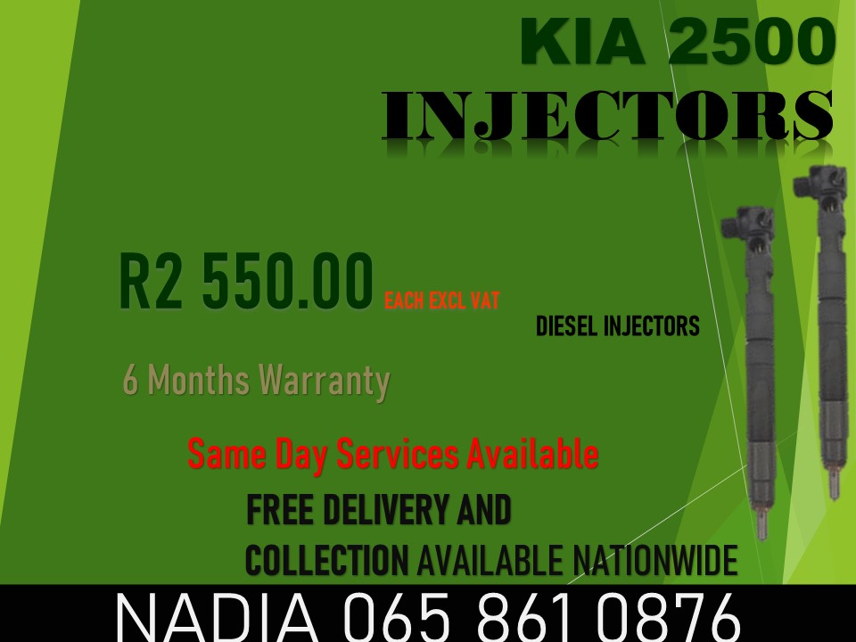 KIA 2500 DIESEL INJECTORS FOR SALE OR TOR ECON WITH WARRANTY - Private Seller KIA 2500 DIESEL INJECTORS FOR SALE OR TOR ECON WITH WARRANTY - Private Seller