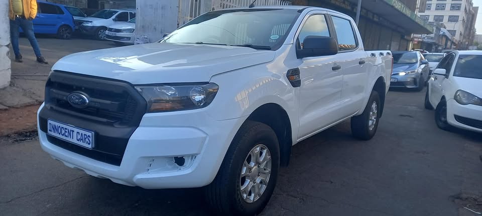 2018 FORD RANGER 2.2TDCI DIESEL 6SPEED 4X2, MANUAL, WHITE COLOUR, MILEAGE