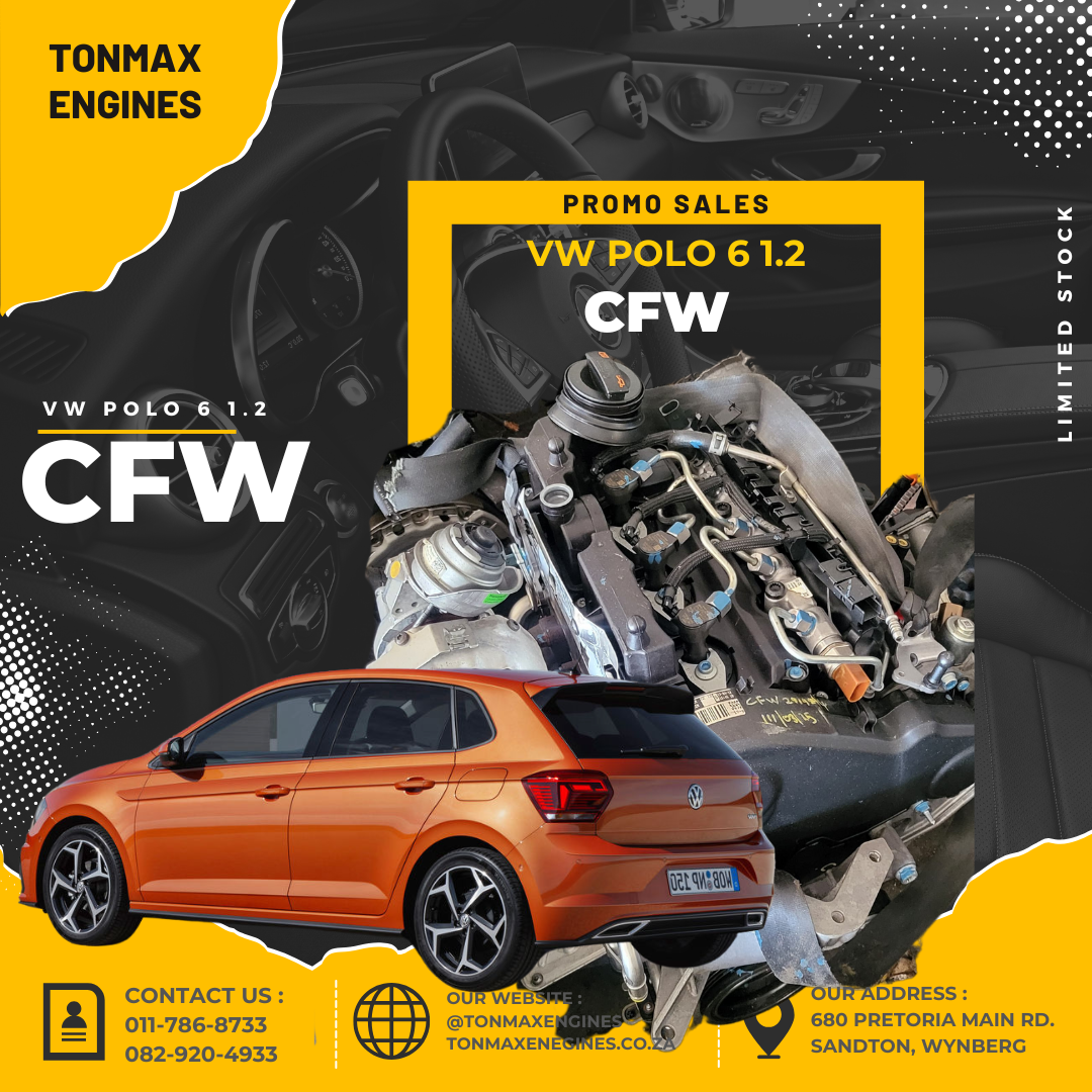 VW Polo 6 1.2 CFW Engine for Sale VW Polo 6 1.2 CFW Engine for Sale