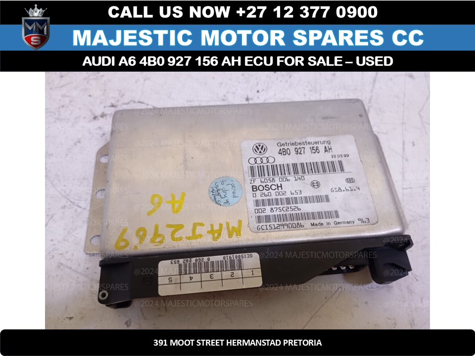 Audi A6 ECU For Sale – Used - Private Seller Audi A6 ECU For Sale – Used - Private Seller