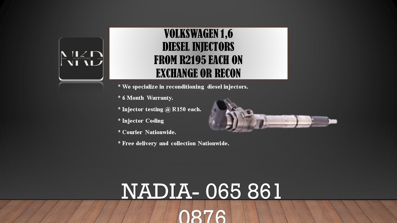 DIESEL INJECTORS FOR VOLKSWAGEN 1.6 - Private Seller