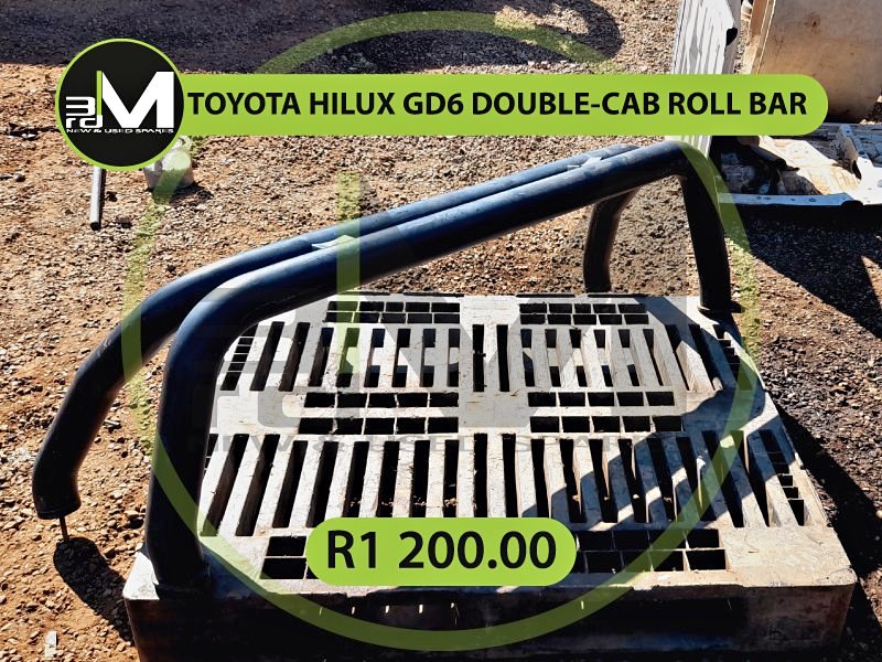 TOYOTA HILUX GD6 DOUBLE-CAB ROLL BAR - Private Seller