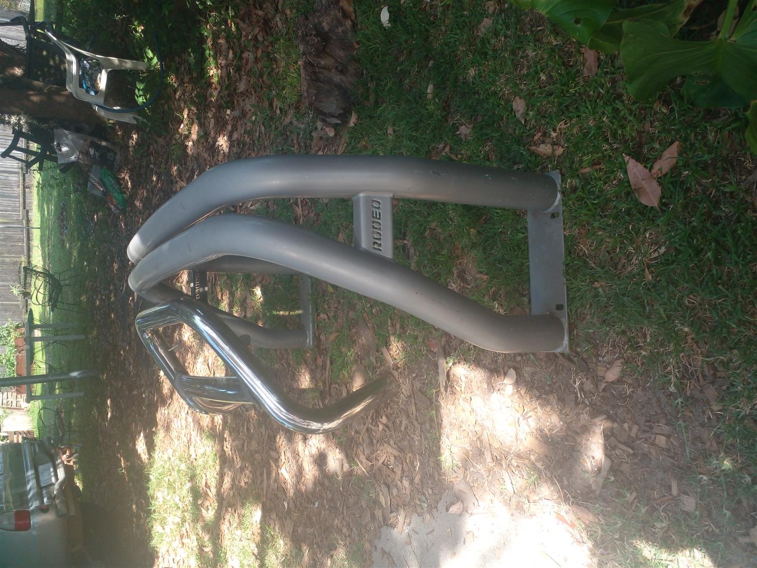 Colt Rodeo 4x4 2000 model parts for sale. Bull bar, nudge bar, roll bar ...