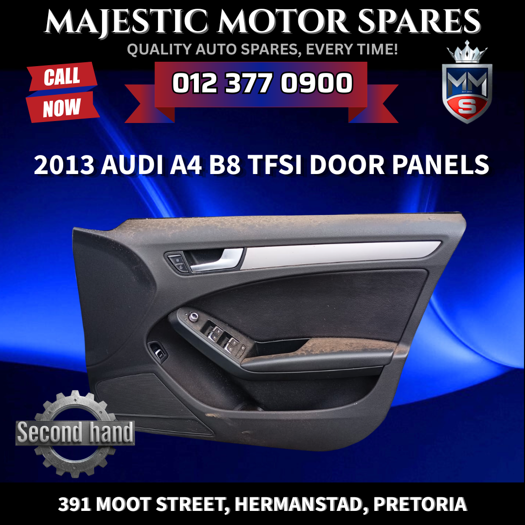 2013 Audi A4 B8 TFSI Door Panels for Sale | Used - Private Seller 2013 Audi A4 B8 TFSI Door Panels for Sale | Used - Private Seller