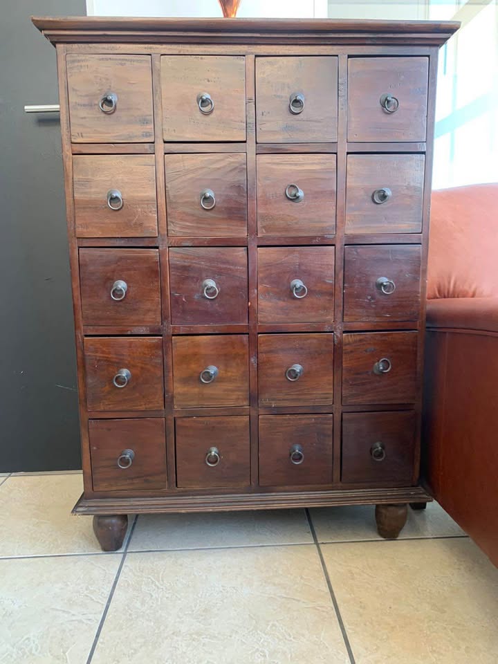 Vintage Apothecary Cabinet