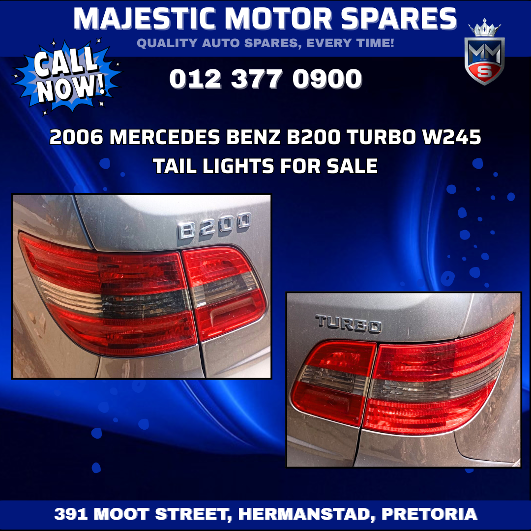 Mercedes-Benz B200 W245 Rear Tail Lamps for Sale – Used - Private Seller Mercedes-Benz B200 W245 Rear Tail Lamps for Sale – Used - Private Seller