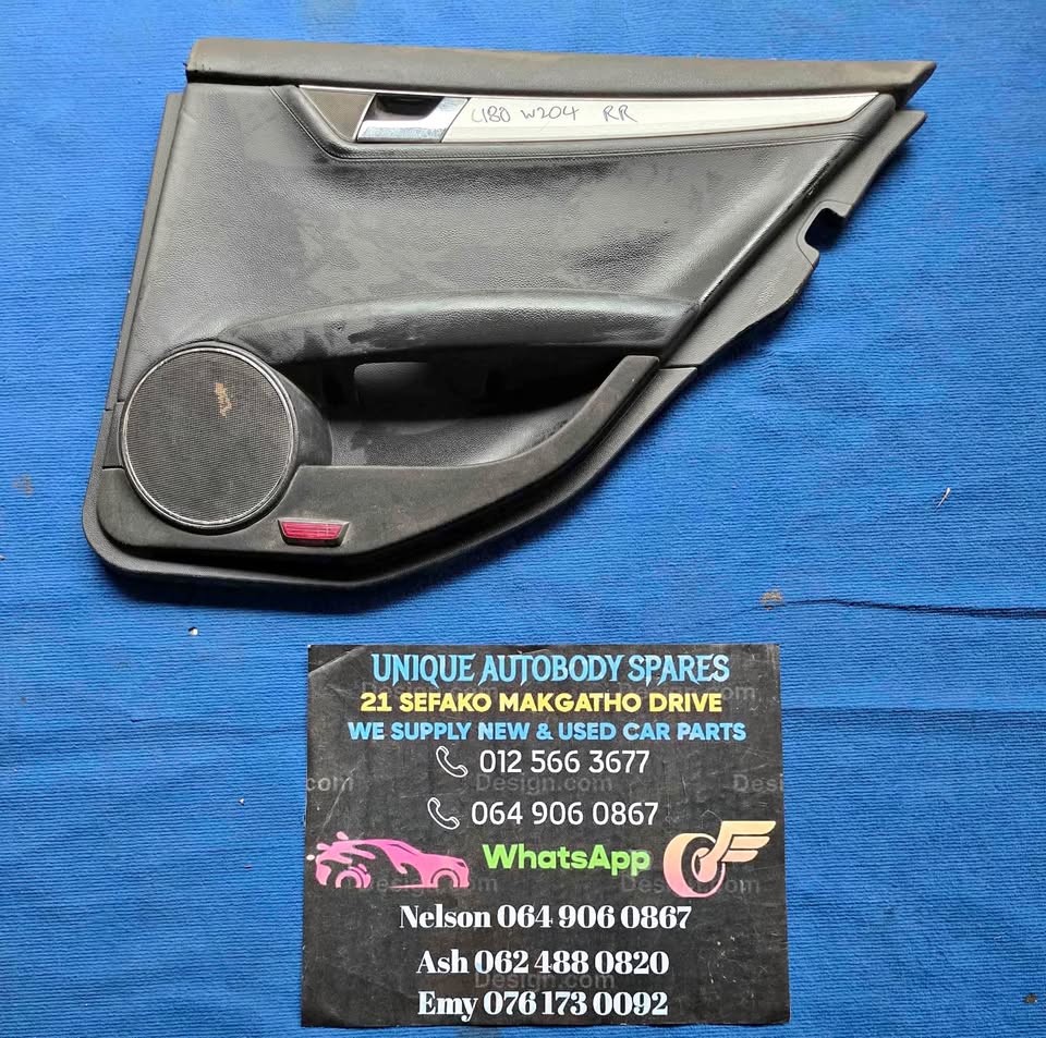 Mercedes W204 C180 Right Rear Door Panel