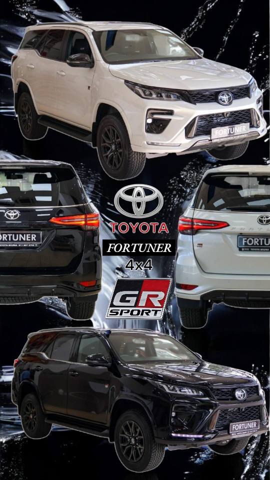 NEW 2025 TOYOTA FORTUNER 2.8GD-6 4X4 GR-SPORT