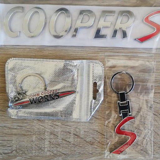 Mini Cooper S badges emblems stickers - Private Seller Mini Cooper S badges emblems stickers - Private Seller