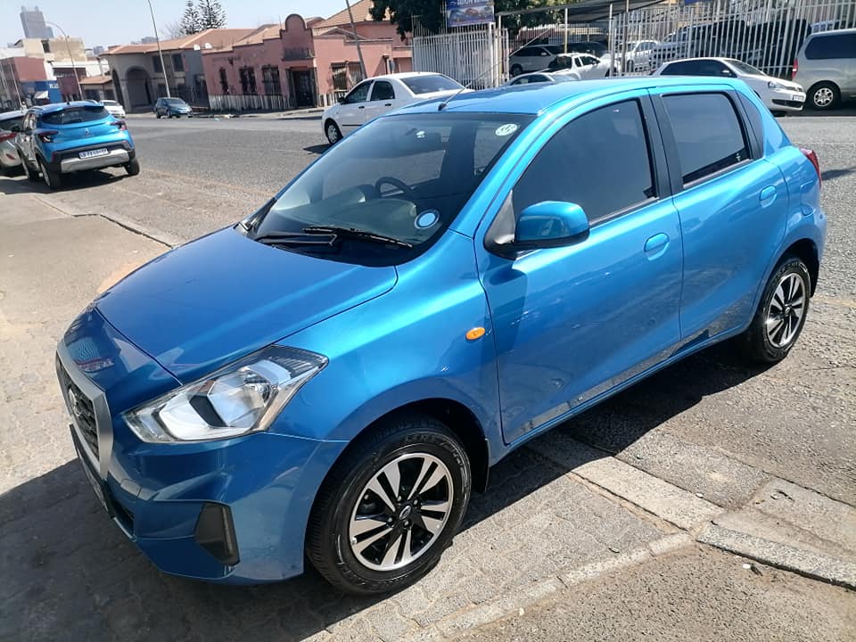 2019 Datsun Go 1.2 Automatic Hatchback with a Service book and spare key and a Nice interior seat