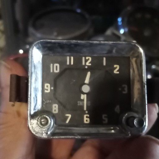 Clock, old car Clock, old car