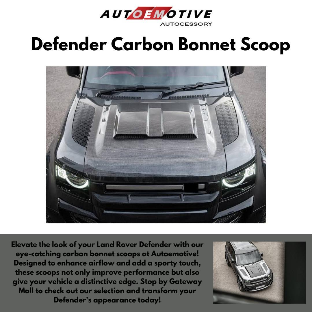 LAND ROVER DEFENDER CARBON BONNET SCOOP - Private Seller LAND ROVER DEFENDER CARBON BONNET SCOOP - Private Seller