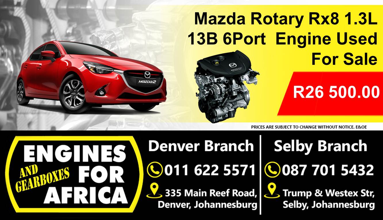 Mazda Rotary 1.3L 6Port 13B Rx8 Engine Used For Sale | Junk Mail