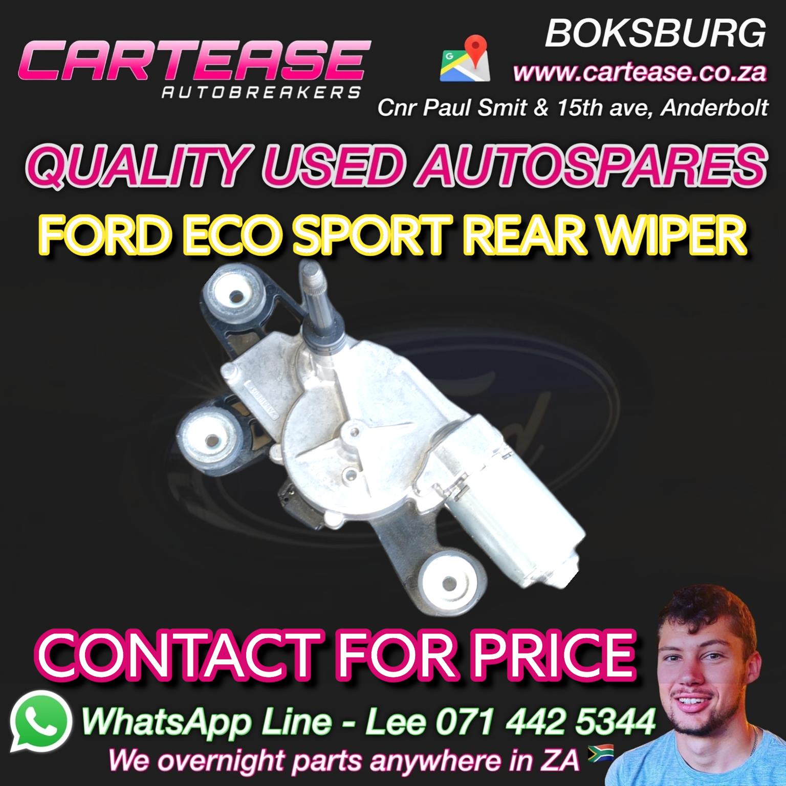 FORD ECO SPORT REAR WIPER MOTOR - Private Seller FORD ECO SPORT REAR WIPER MOTOR - Private Seller