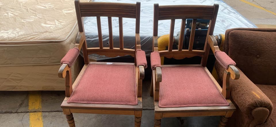 Antique chairs R1300 for both 280 Steve Biko road  Gezina  Pretoria