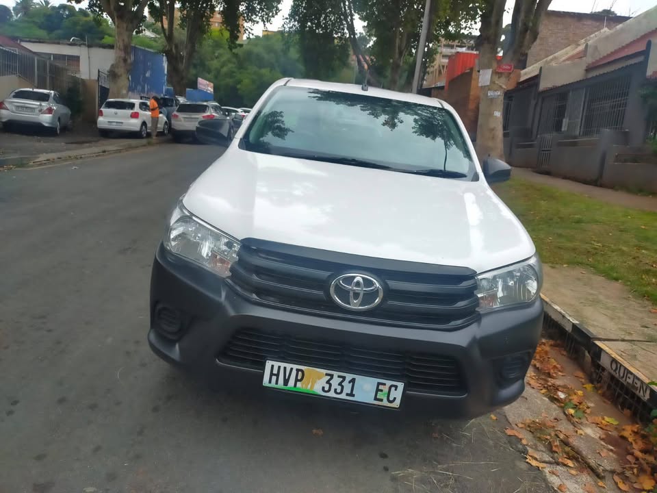 2016 Toyota Hilux Single Cab 2.4 GD6 DIESEL, Lower Raider,  Color White  Mileage