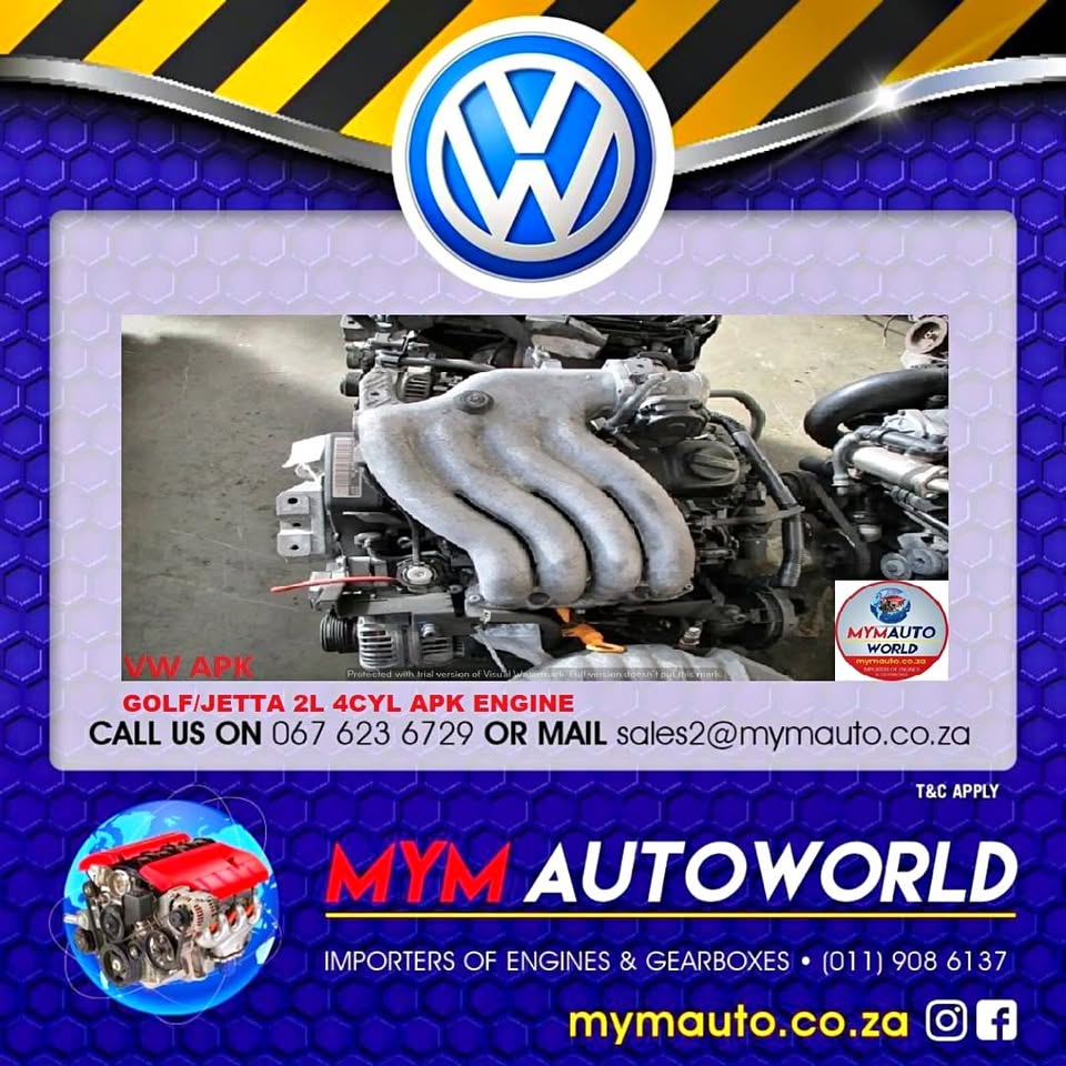 GOLF/JETTA 2L 4CYL APK ENGINE - Private Seller GOLF/JETTA 2L 4CYL APK ENGINE - Private Seller