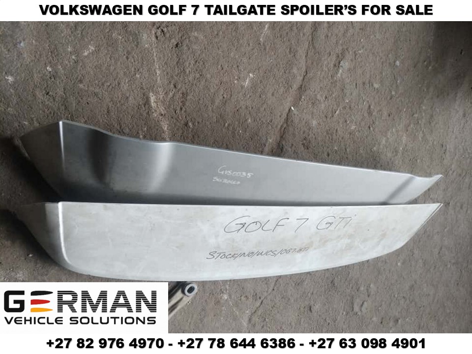 volkswagen golf 7 gti tailgate boot spoiler for sale (second hand) - Private Seller