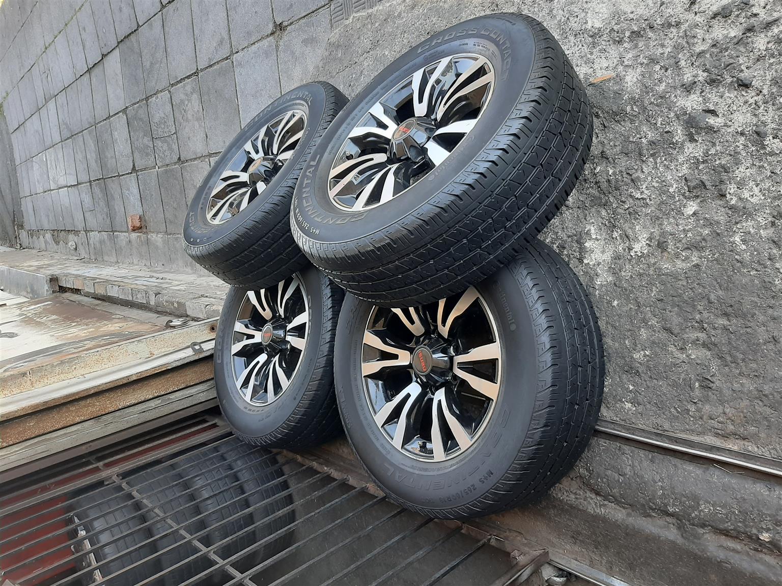 18inch Isuzu mags and tyres available - Private Seller 18inch Isuzu mags and tyres available - Private Seller