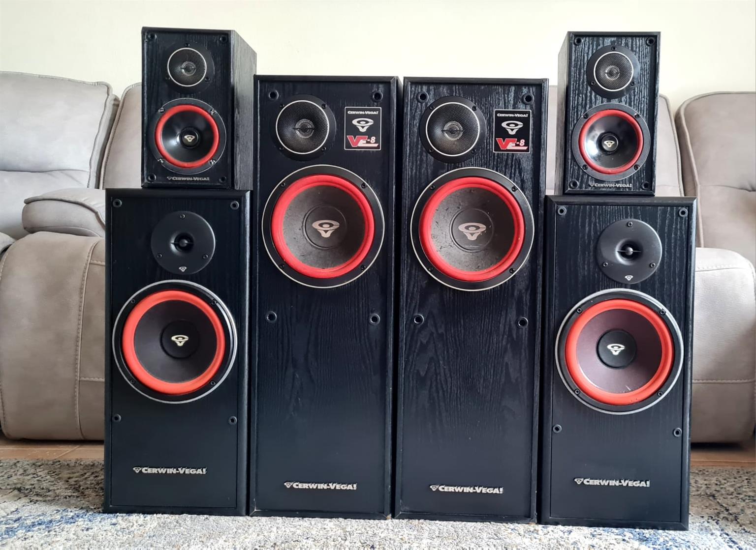 VARIOUS SPEAKERS (SETS, PAIRS, SUBWOOFERS)