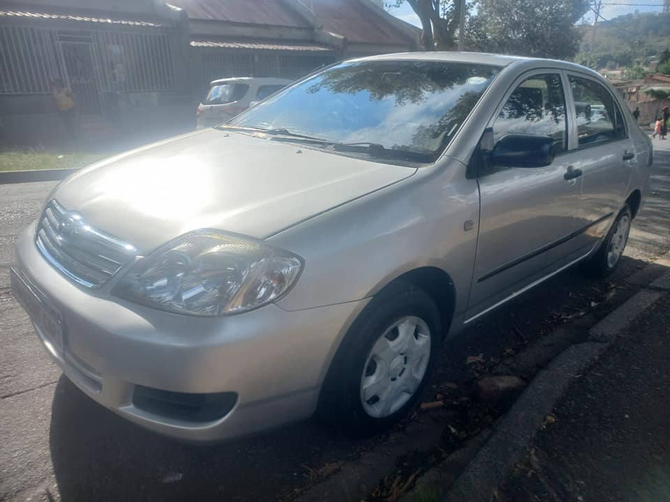 2003 TOYOTA COROLLA 1.4 PETROL, MANUAL, SILVER COLOR, MILEAGE 92000KMS