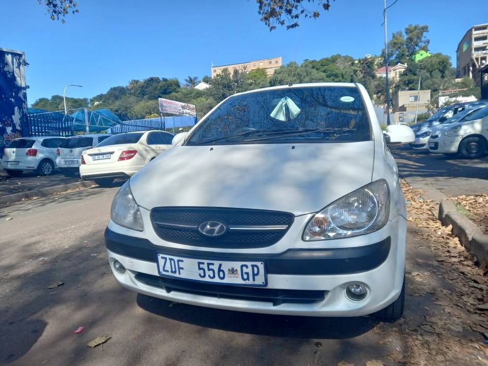 2010 Hyundai Getz 1.4 Petrol, Manuel, White 2010 Hyundai Getz 1.4 Petrol, Manuel, White