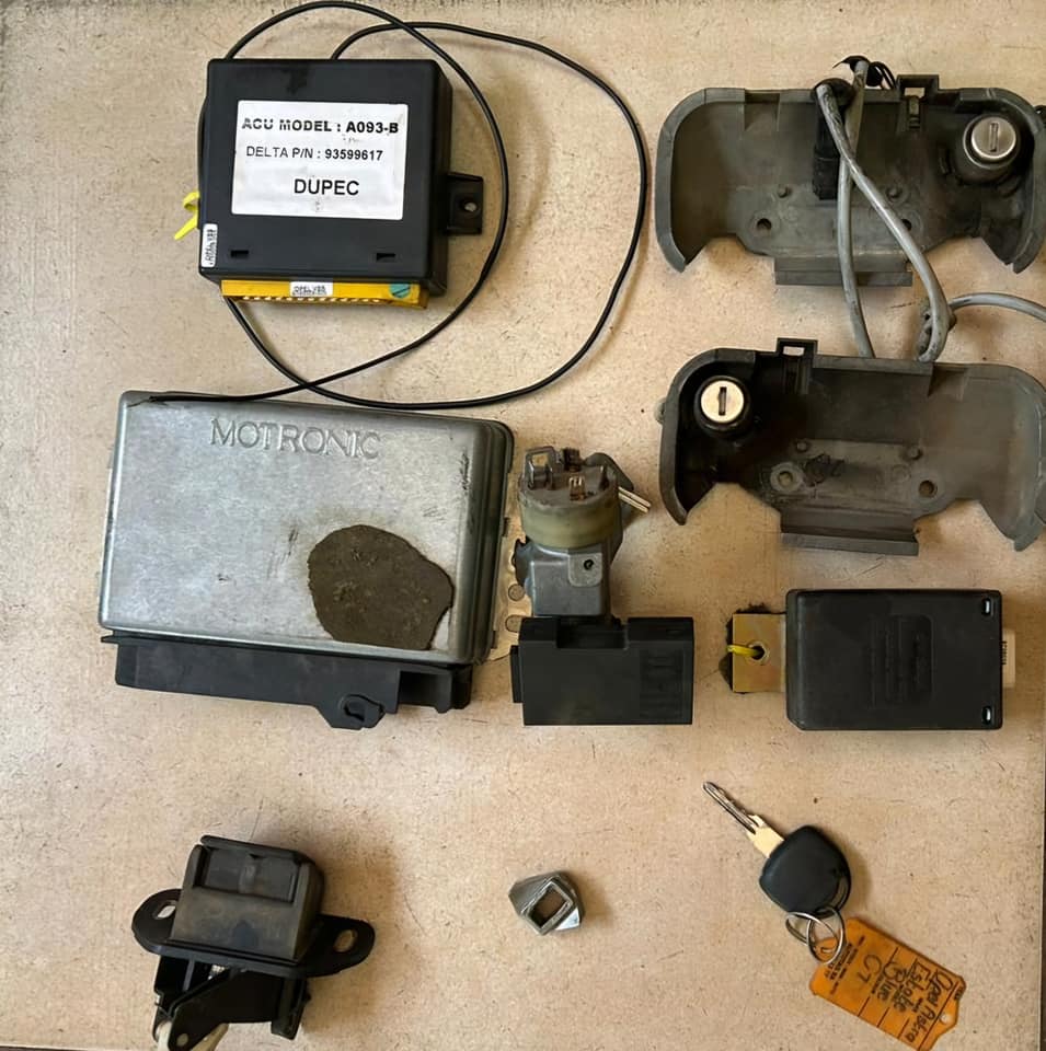 1996 Opel Astra 1.6 Engine Code: C16SE Lockset - Private Seller
